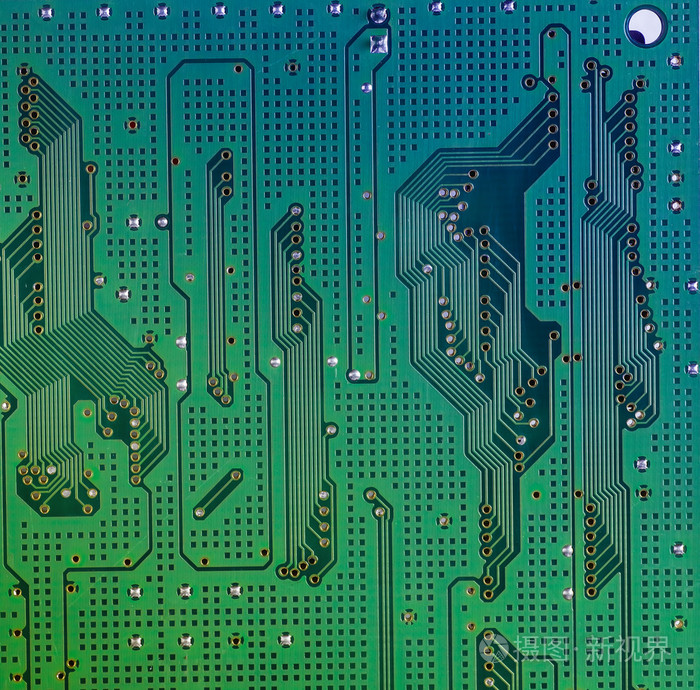 集成电路板 硬盘中的精密世界